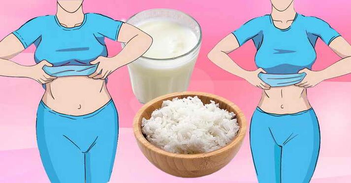 Отслабване на диета с кефир и ориз